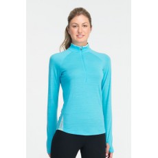 Icebreaker - Pace W's Long Sleeve Half Zip Glacier, Mountainproshop.com