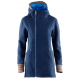 Elevenate Montroc Hood Women Long Jacket Dark Blue