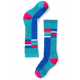 Smartwool Kids Socks Stripe Bright Blue Mountain Pro Shop Val d'isère