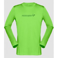 Norrona /29 Tech Long Sleeve Shirt Men Bamboo Green