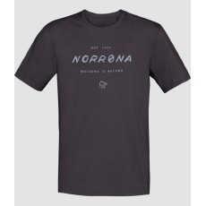 Norrona /29 Cotton ID T-Shirt M Caviar