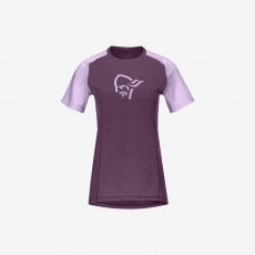 Norrona Fjora Wool Shirt W's Dark Purple / Violet