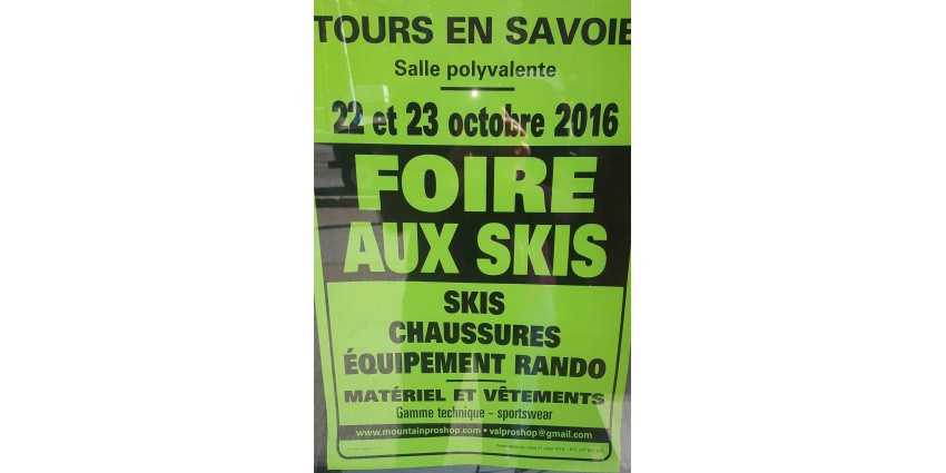Bourse aux skis Tours en Savoie